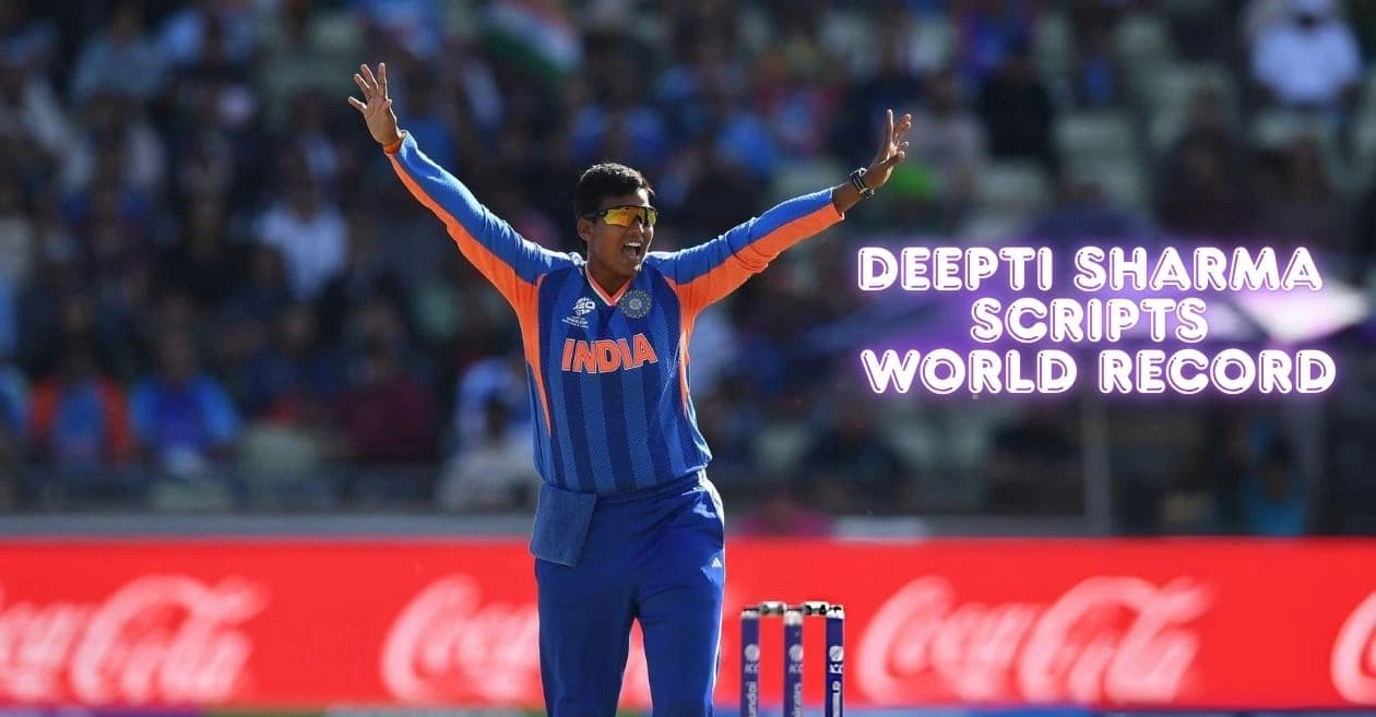 Deepti Sharma breaks world record with historic spell in IND vs PAK Women’s T20 World Cup 2026 match