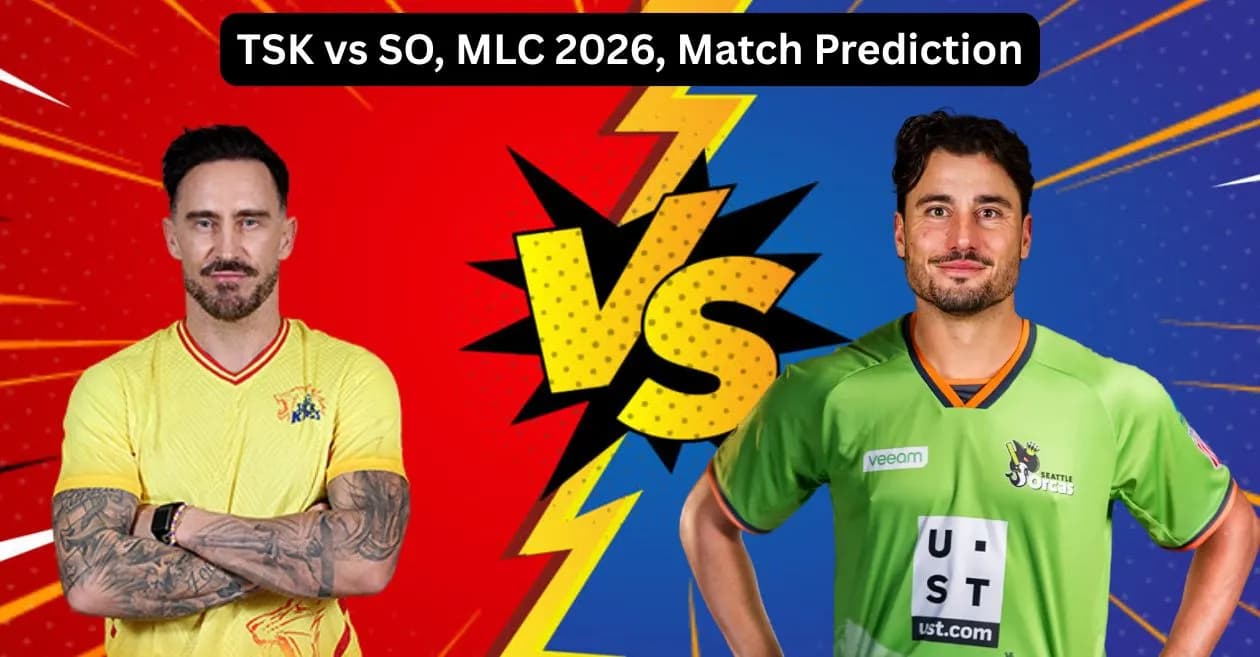 TSK vs SO, MLC 2026, Match Prediction: Who will win today’s game between Texas Super Kings and Seattle Orcas?