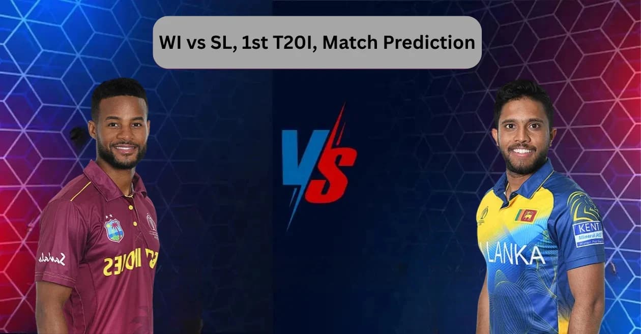 WI vs SL, 1st T20I, Match Prediction: Who will today’s game between West Indies and Sri Lanka?