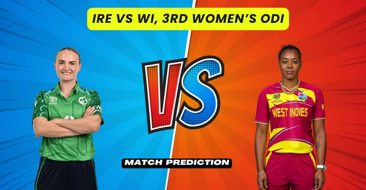 IRE-W vs WI-W, 3rd ODI, Match Prediction: Who will win today’s game between Ireland Women and West Indies Women?