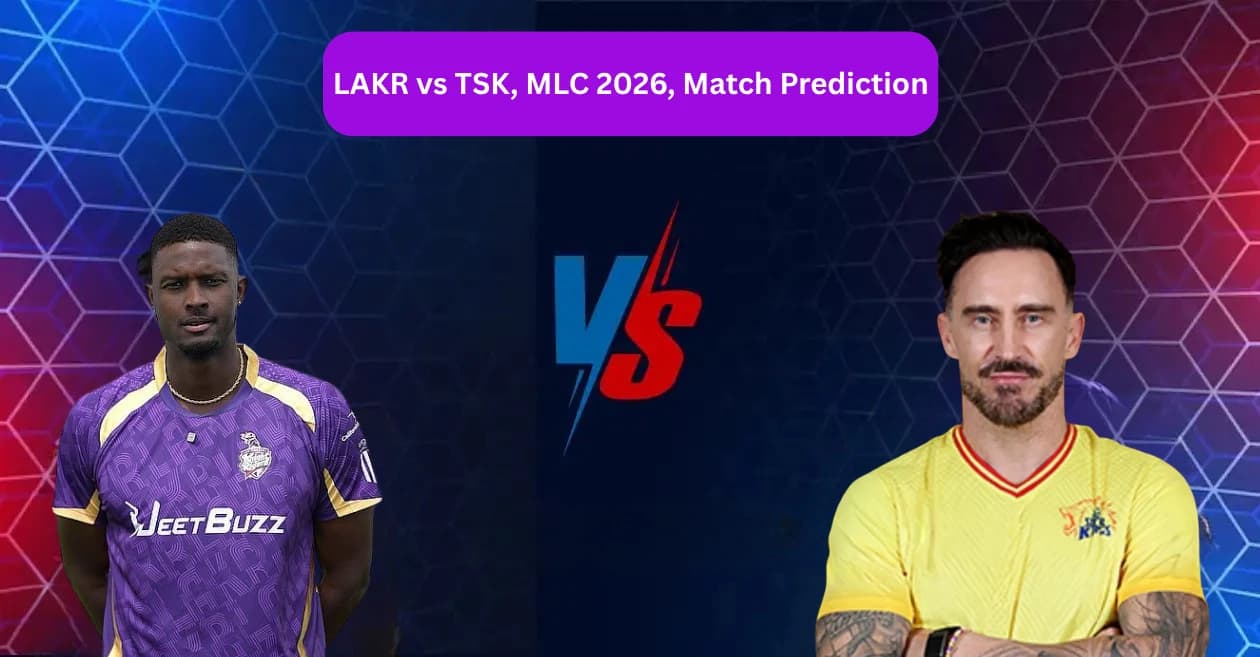 LAKR vs TSK, MLC 2026, Match Prediction: Who will win today’s game between Los Angeles Knight Riders and Texas Super Kings?
