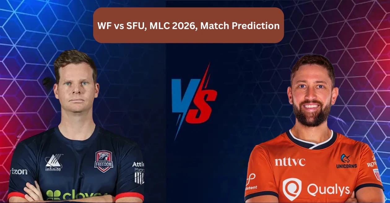 WF vs SFU, MLC 2026, Match Prediction: Who will win today’s game between Washington Freedom and San Francisco Unicorns?