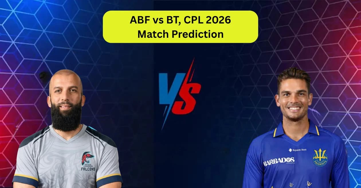 ABF vs BT, CPL 2026, Match Prediction: Who will win today’s game between Antigua and Barbuda Falcons and Barbados Tridents?