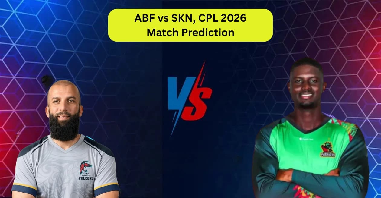 ABF vs SKN, CPL 2026, Match Prediction: Who will win today’s game between Antigua and Barbuda Falcons and St Kitts and Nevis Patriots?