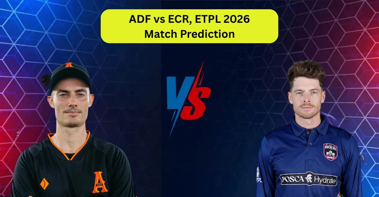 ADF vs ECR, ETPL 2026, Match Prediction: Who will win today’s game between Amsterdam Flames and Edinburgh Castle Rockers?