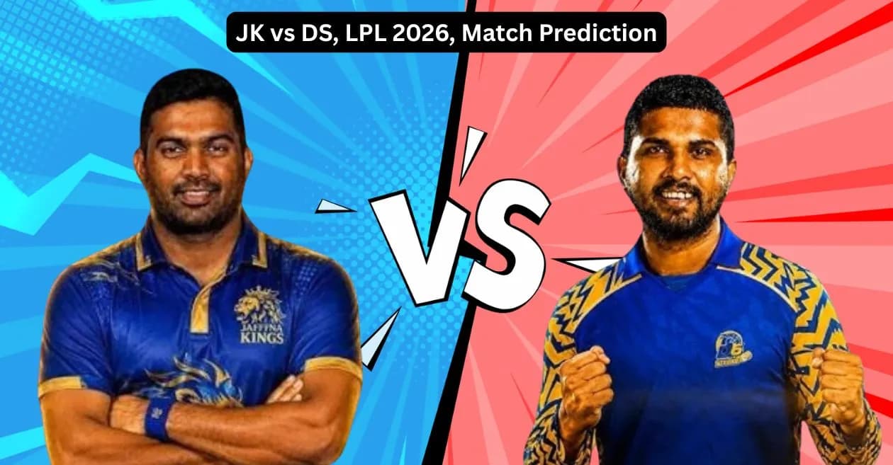 JK vs DS, LPL 2026, Match Prediction: Who will win today’s game between Jaffna Kings and Dambulla Sixers?