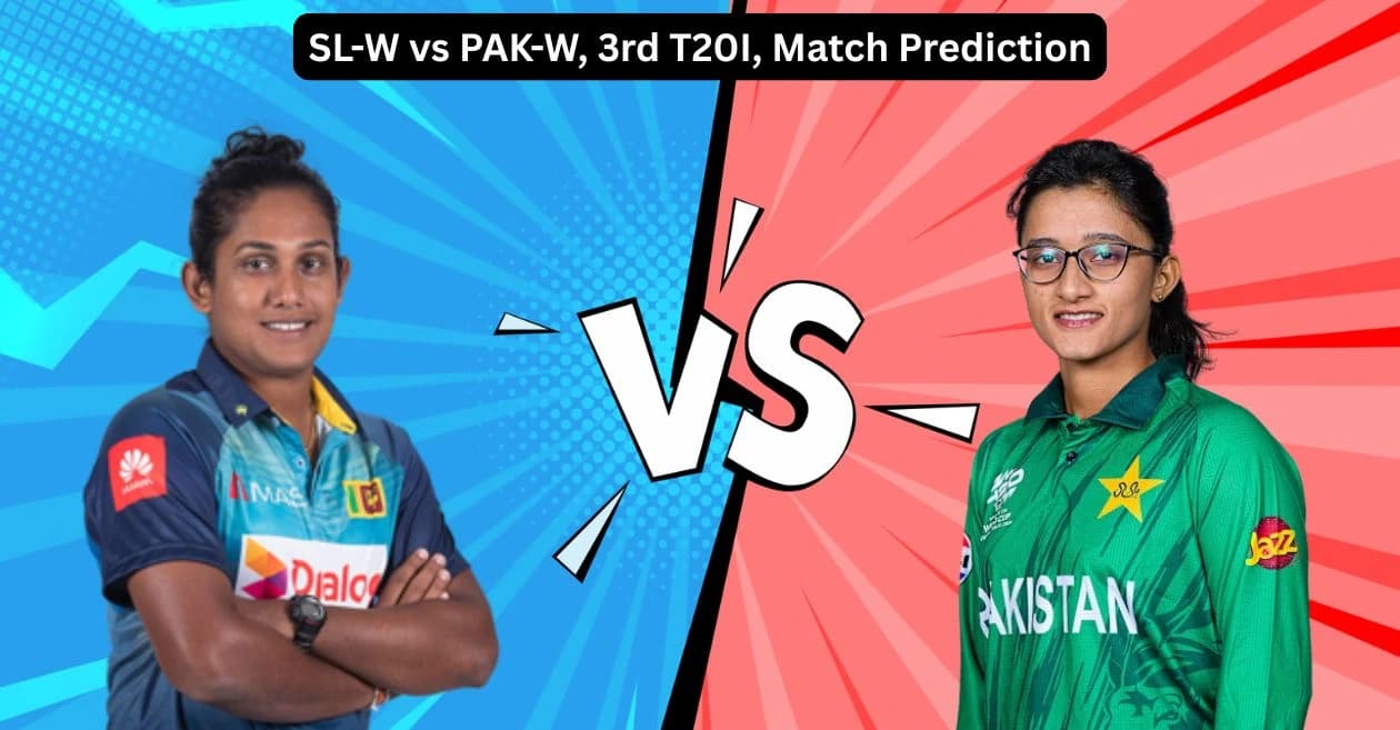SL-W vs PAK-W, 3rd T20I, Match Prediction: Who will win today’s game between Sri Lanka Women and Pakistan Women?