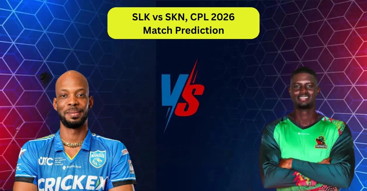 SLK vs SKN, CPL 2026, Match Prediction: Who will win today’s game between Saint Lucia Kings and St Kitts and Nevis Patriots?