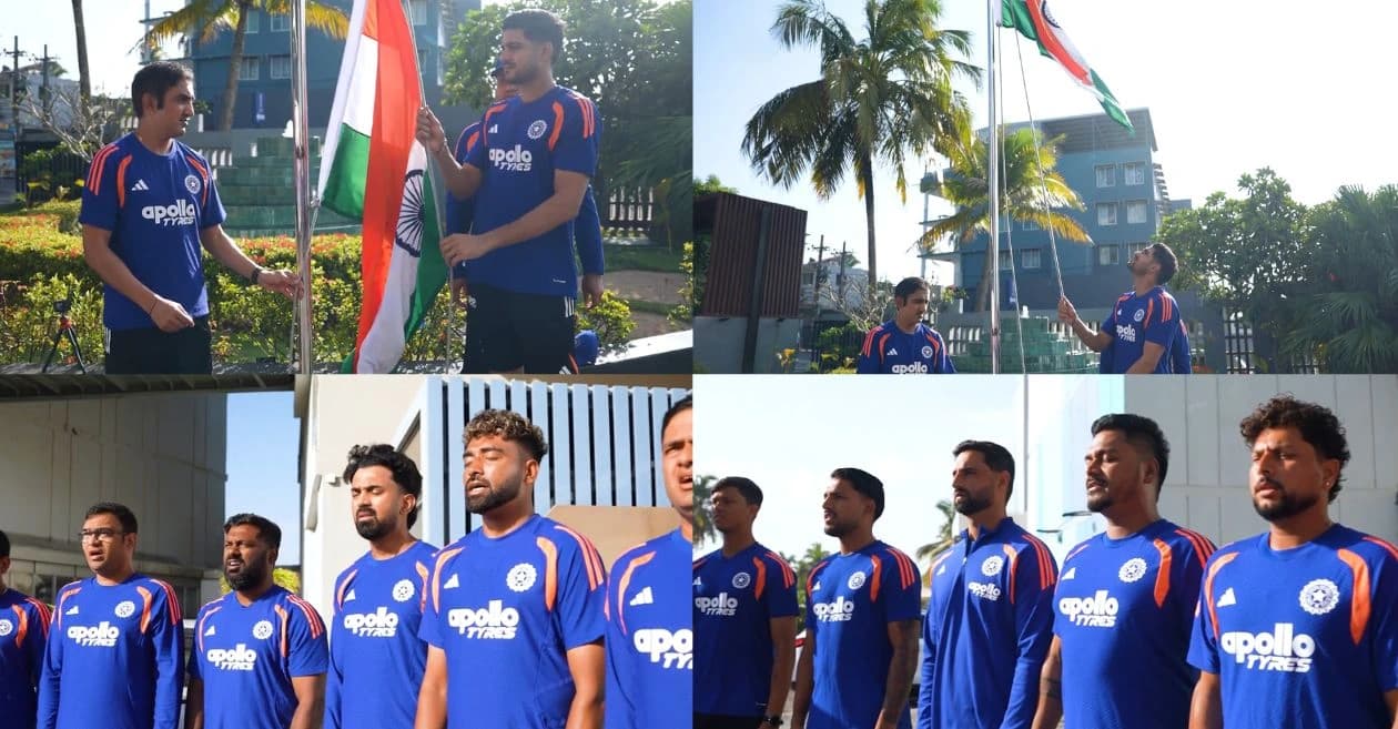 WATCH: Gautam Gambhir and Shubman Gill lead Team India’s Independence Day celebrations in Galle