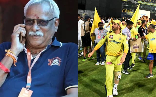 'MS Dhoni's CSK future depends on him alone' - Team CEO Kasi Viswanathan keeps coach, mentor doors open