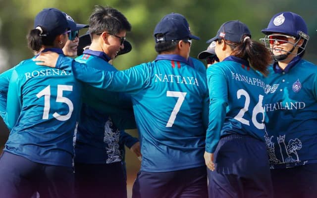 Thailand and Nepal progress to ICC Women’s T20 World Cup 2026 Global Qualifier