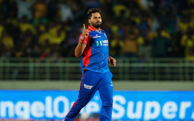 IPL 2025: Mukesh Kumar fined 10% for Code of Conduct breach against Mumbai Indians