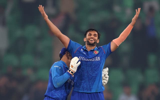 Azmatullah Omarzai reprimanded by ICC for dissent at umpire's decision