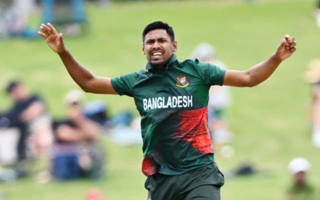 Mustafizur Rahman reacts after being released by Kolkata Knight Riders