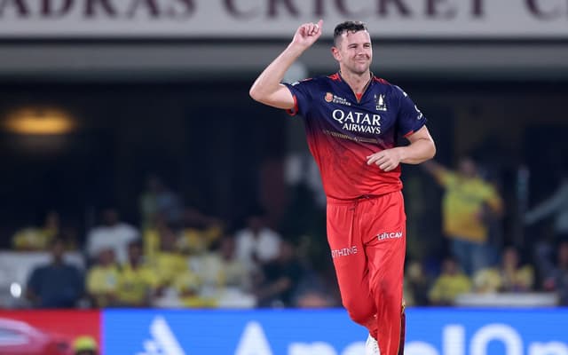 IPL 2025: Josh Hazlewood rejoins RCB squad ahead of Playoffs