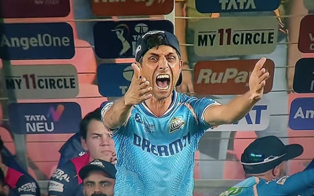 WATCH: Shubman Gill's overthrow costs 5 Runs, Ashish Nehra erupts in GT dugout