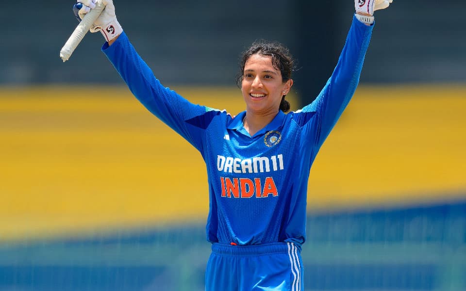 Smriti Mandhana returns to number one in ICC Women’s ODI Rankings