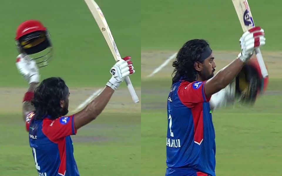 IPL 2025: KL Rahul smashes 5th IPL ton in match vs GT