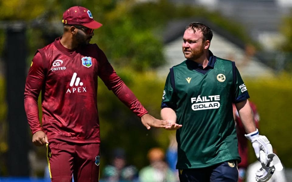 IRE vs WI, 2025, 1st ODI Review: Andrew Balbirnie, Barry McCarthy star as Ireland beat West Indies by 124 runs