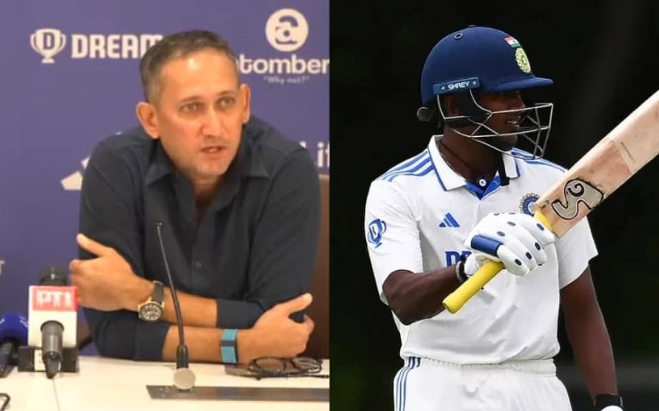 Sai Sudharsan was not selected for Indian Test squad on his IPL form: Ajit Agarkar