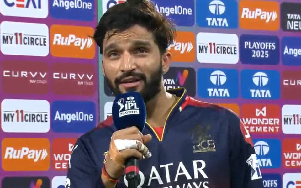 'One more game, let's celebrate together' - Rajat Patidar expresses confidence as RCB cruise into IPL 2025 Final