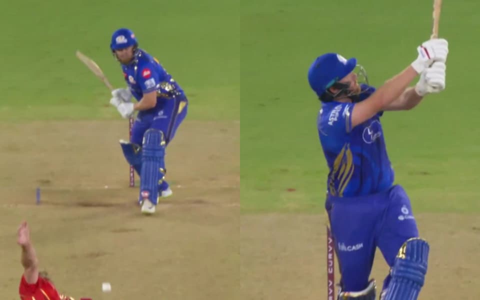 IPL 2025: Jonny Bairstow launches Kyle Jamieson delivery for huge six at Motera