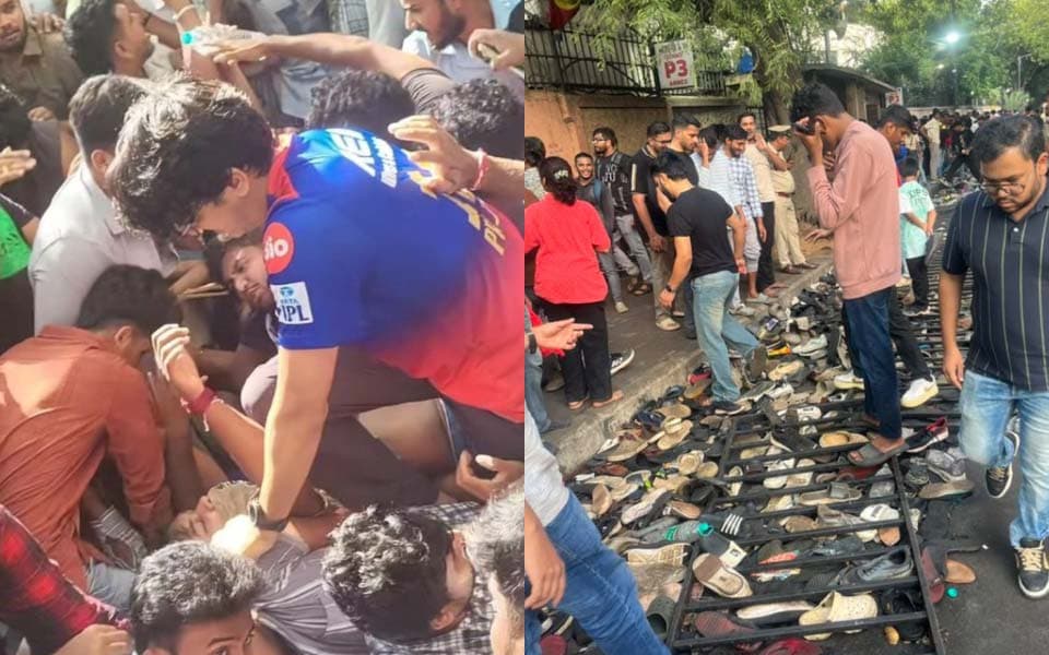 Twitter Reactions: RCB's victory celebrations turn tragic for fans, stampede outside Chinnaswamy Stadium leads to fatalities