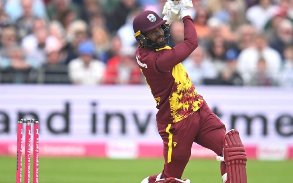 ENG vs WI 2025: Shai Hope becomes second wicketkeeper-captain to get dismissed on 49 in T20Is