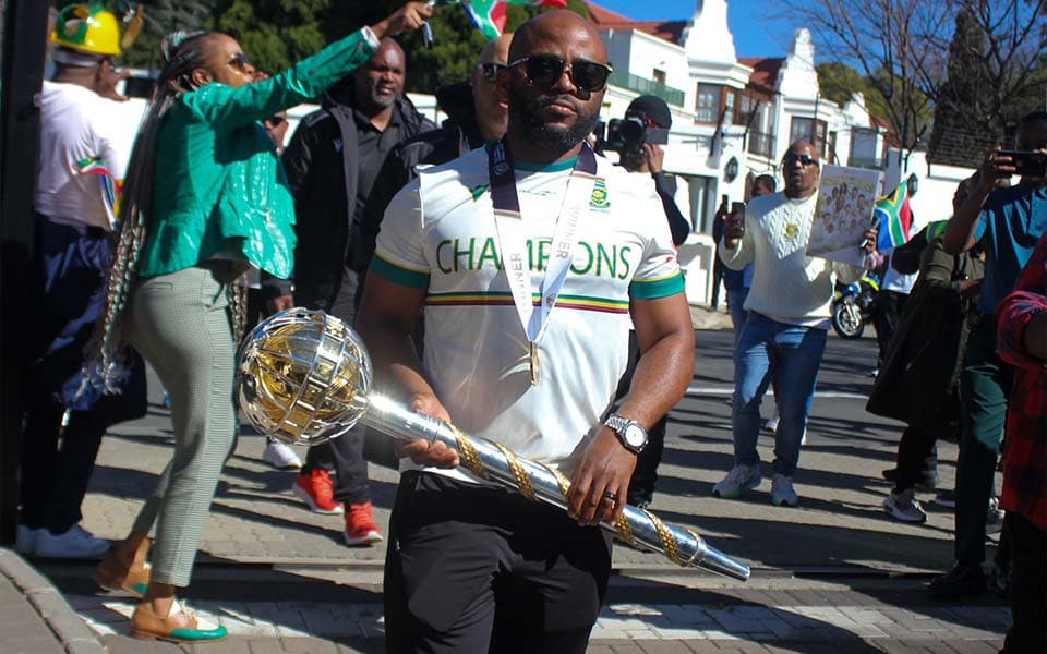 [In Pics] South Africa return home to resounding welcome after WTC triumph