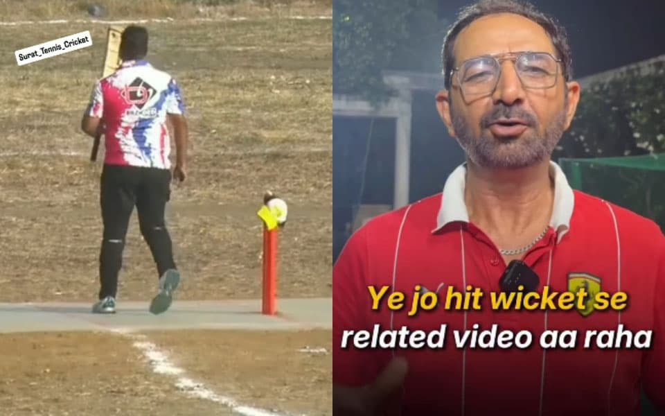 Watch: Anil Chaudhary explains why viral tennis ball cricket dismissal isn’t out