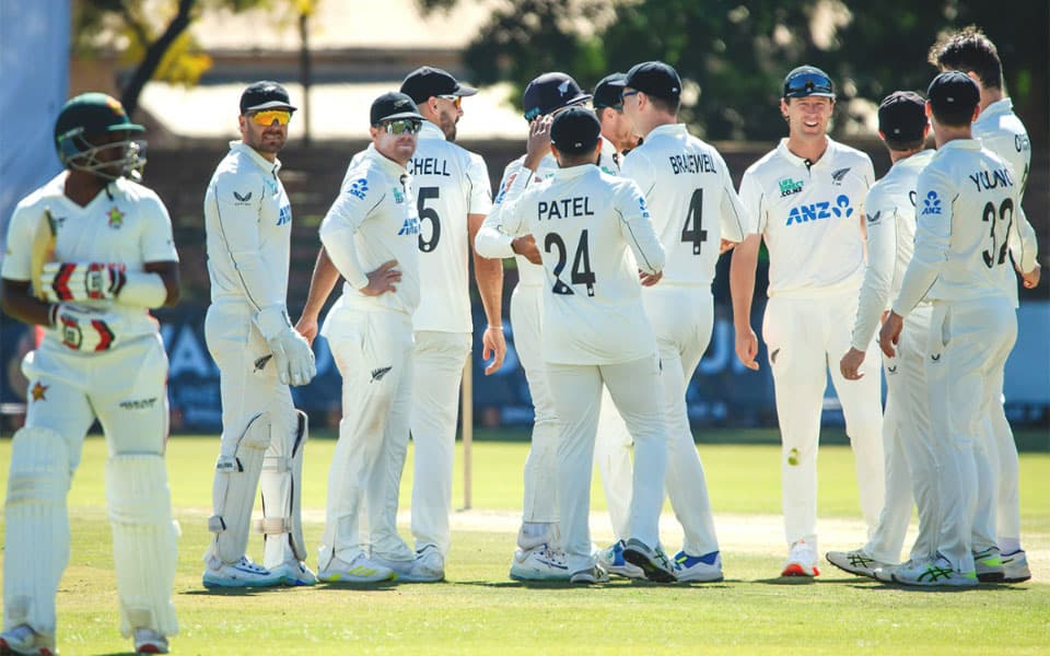 ZIM vs NZ 2025: Pacer Will O'Rourke ruled out of second Test with back injury