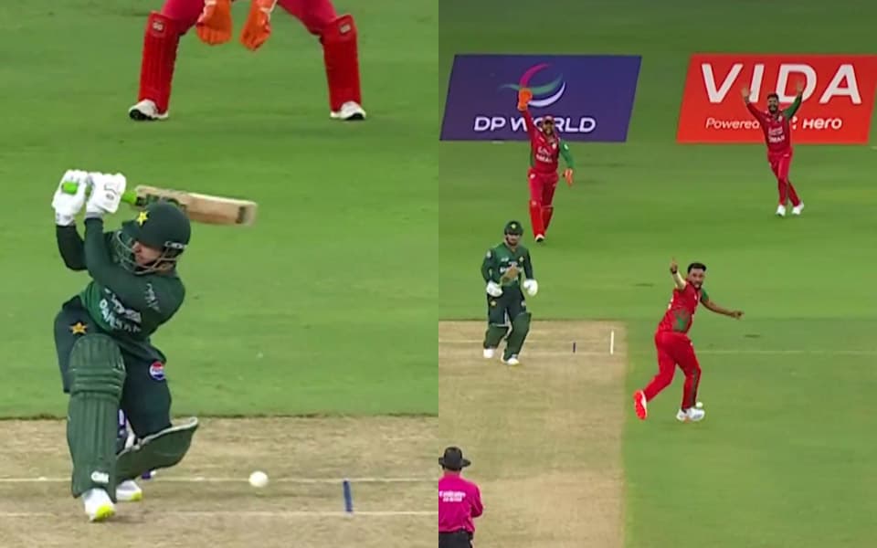 Video of the Day - Asia Cup 2025: Saim Ayub departs for golden duck as Oman land early blow