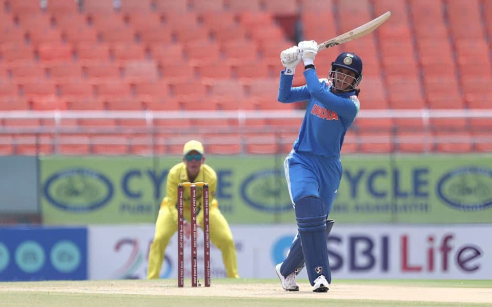 IND W vs AUS W: Smriti Mandhana becomes seventh-highest run-getter in women’s ODIs