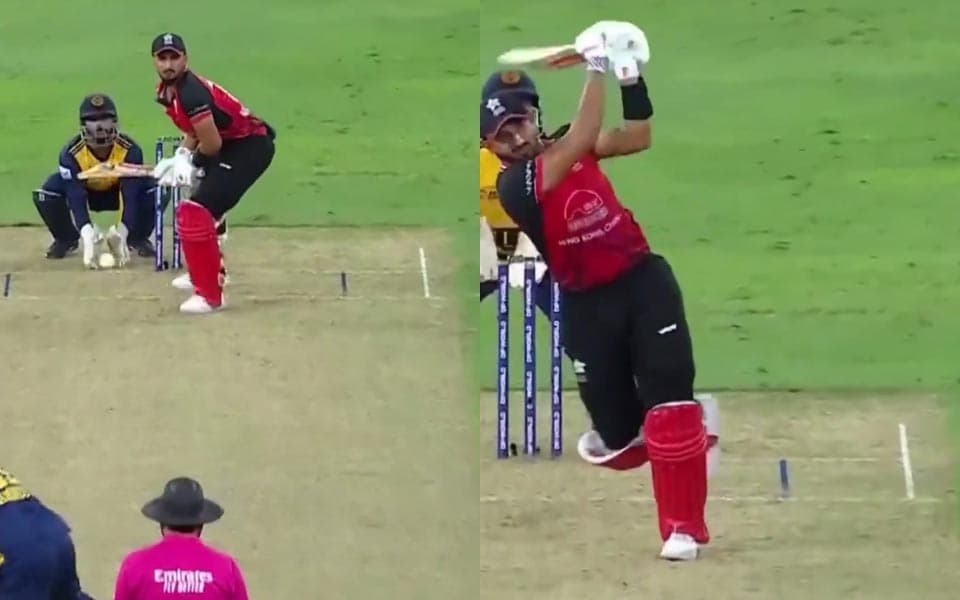 Video of the Day - Asia Cup 2025: Nizakat Khan launches Wanindu Hasaranga for six in commanding fashion