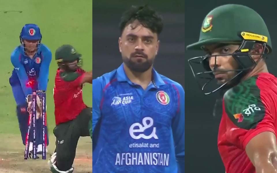Video of the Day - Asia Cup 2025: Rashid Khan pegs back Saif Hassan's off stump