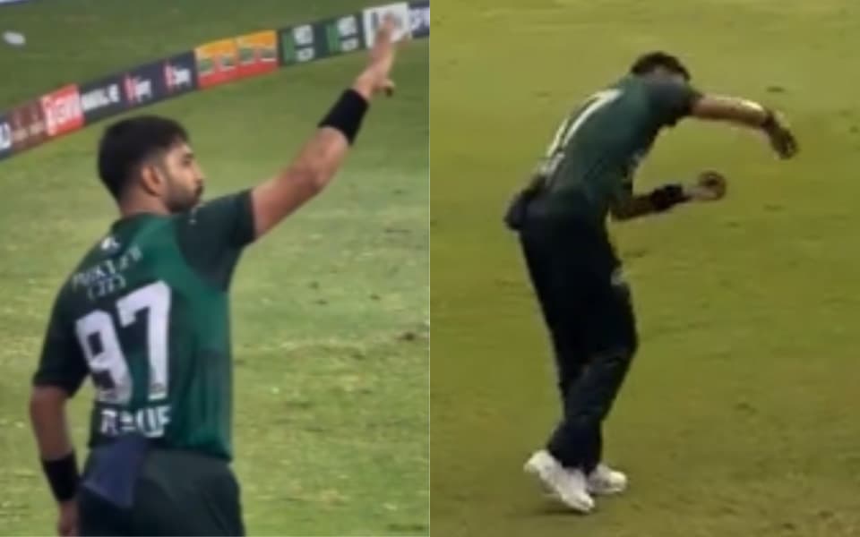 Asia Cup 2025: Indian fans mock Haris Rauf with 'Kohli-Kohli' chants, he responds with controversial gesture