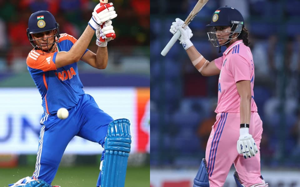 "She has lazy elegance of Damien Martyn" - Shubman Gill lauds Smriti Mandhana ahead of Women's World Cup