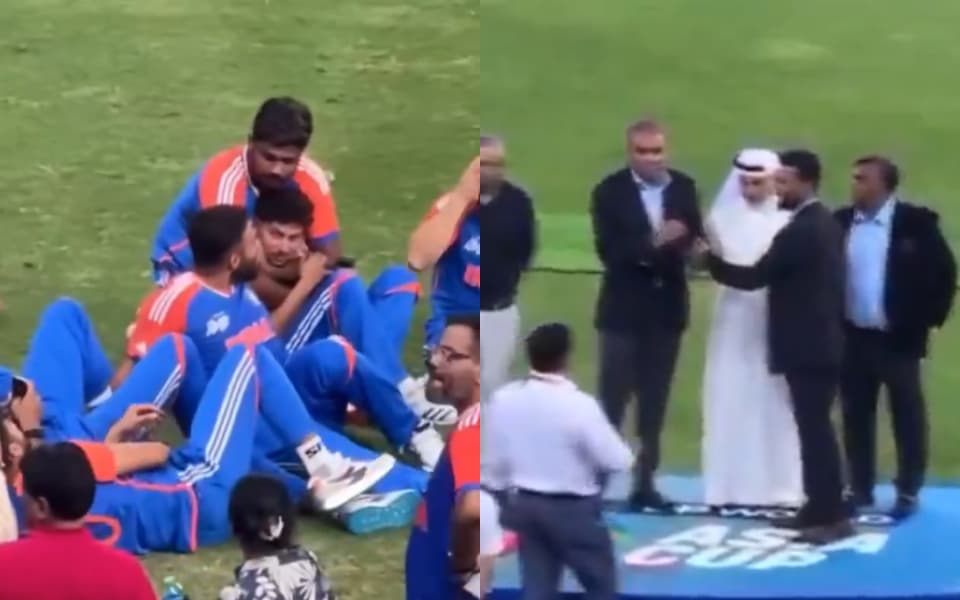 Asia Cup 2025: Indian players ignore Mohsin Naqvi's presence on stage, video goes viral