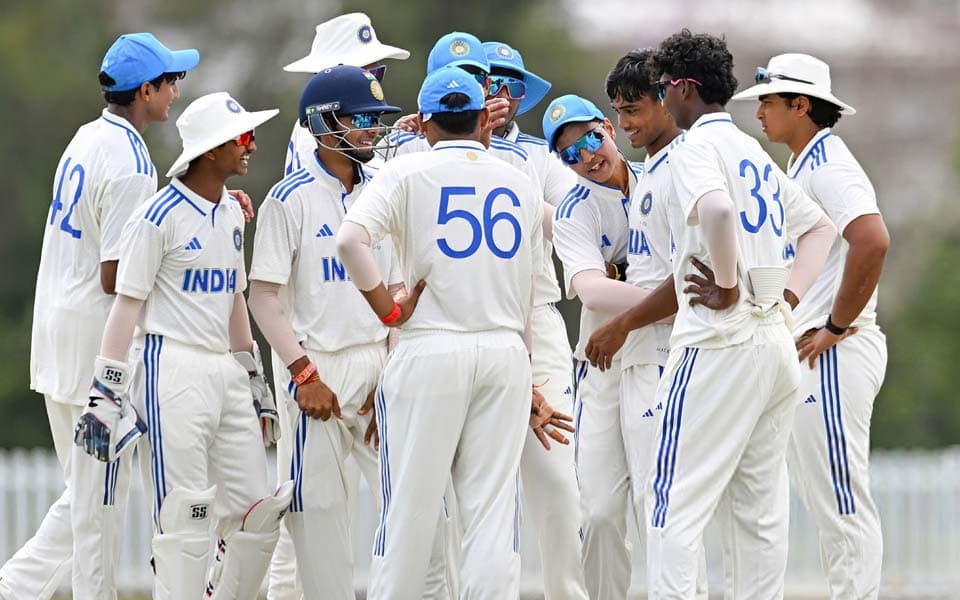 AUS U19 vs IND U19 2025: Deepesh Devendran’s fifer dismantles hosts on opening day in Brisbane