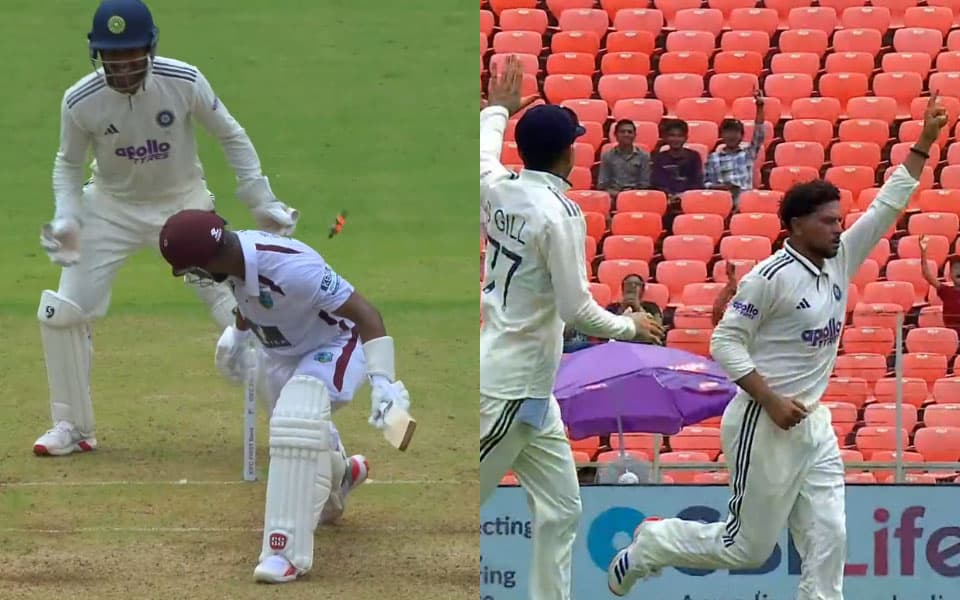 WATCH: IND vs WI 2025: Kuldeep Yadav jaffa leaves Shai Hope baffled on Day 1
