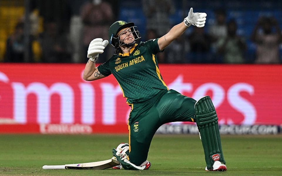 Women’s World Cup 2025: Tazmin Brits brings out bow-and-arrow celebration after century against New Zealand
