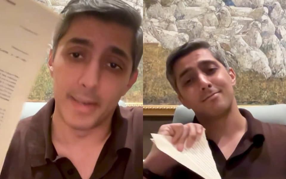 Watch: Multan Sultans owner Ali Tareen tears PCB’s legal notice, ridicules board in viral video