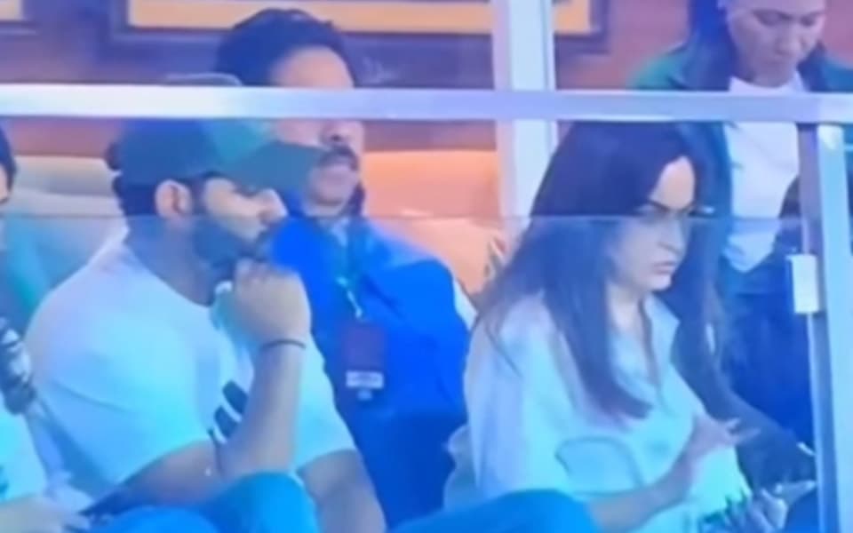 Rohit Sharma caught peeking at Nita Ambani’s phone during Women’s ODI World Cup final; video goes viral