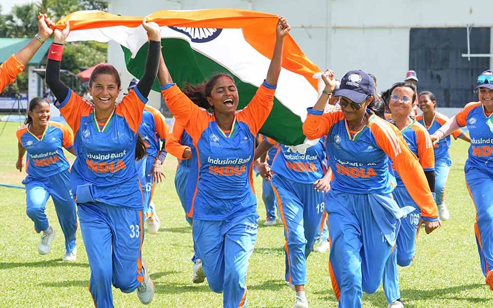Indian team defeats Nepal to win maiden Blind Women's World Cup title