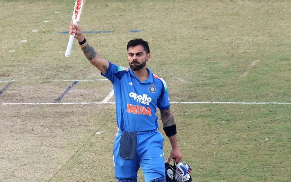 What is Virat Kohli's record at England in ODIs?