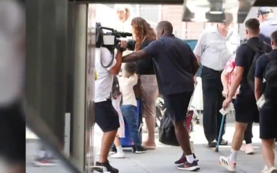 Ashes 2025-26: England security guard involved in altercation with Channel 7 camera operator at airport