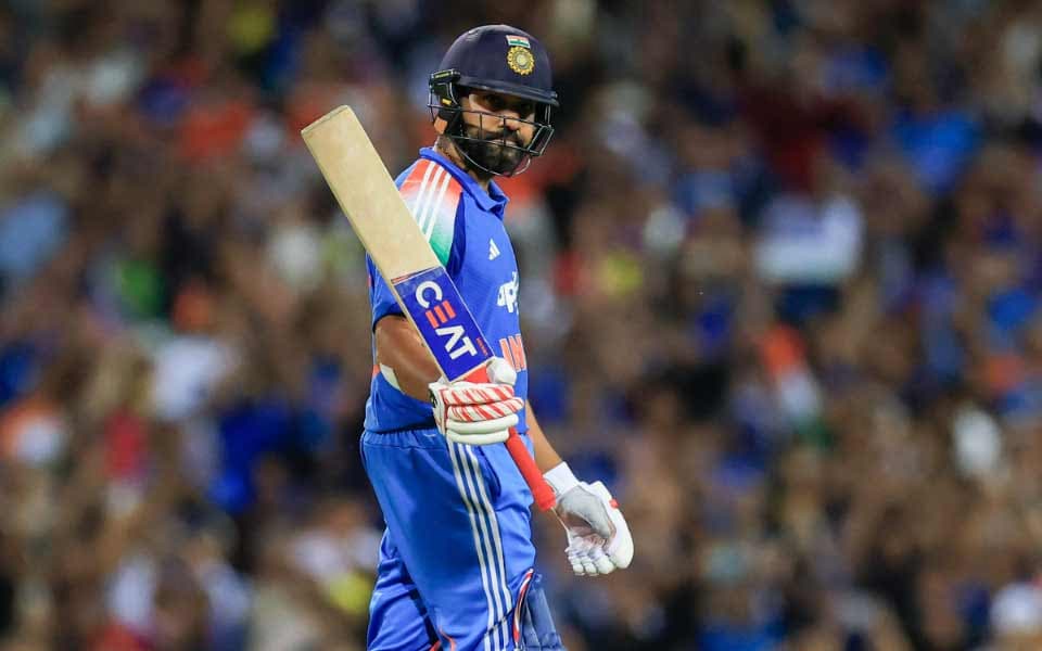 What is Rohit Sharma's record at Rajkot in ODIs?