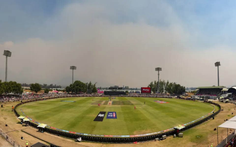 SA20 2026: Parking-lot fire breaks out during Paarl Royals-Pretoria Capitals match