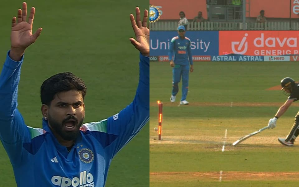 IND vs NZ 2026: Shreyas Iyer’s lightning throw cuts short Michael Bracewell’s stay