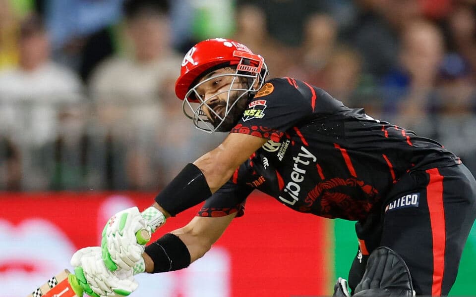 BBL 2025-26: Mohammad Rizwan retired out after sluggish knock against Sydney Thunder